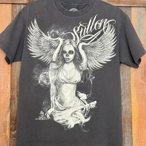 Sullen Art Collective Big Gus X Ryan Smith Graphic T Shirt Large Tattoo Culture